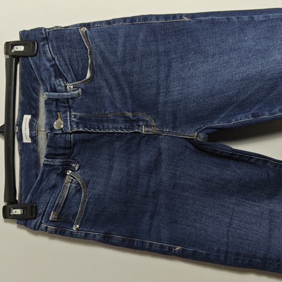 GOOD AMERICAN Good Legs Skinny Jeans Ankle Cut Off Jeans Size 4/ 27 - Picture 4 of 16